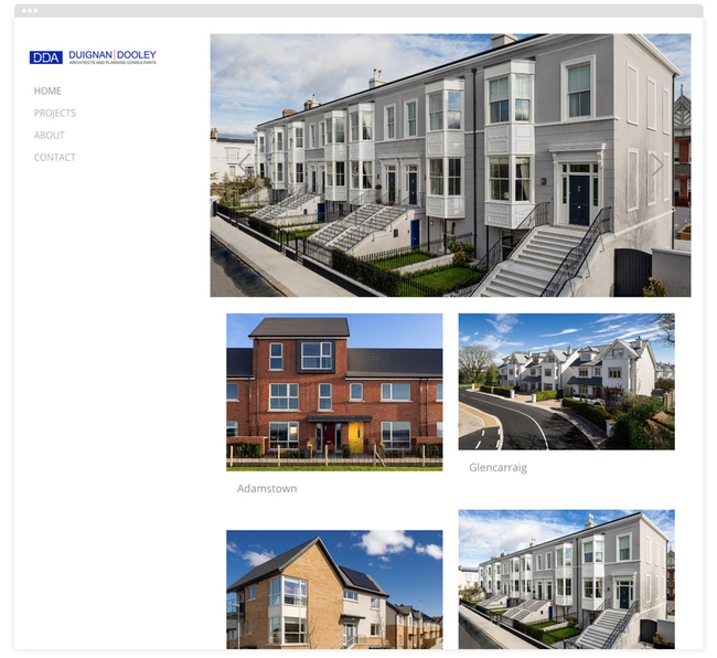 Duignan Dooley Architecture Portfolio Website