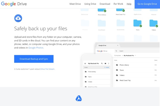 Google Photos + Backup and Sync