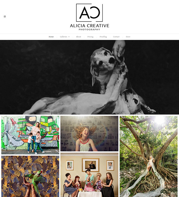 Alicia Adamopoulos Portfolio Website Examples