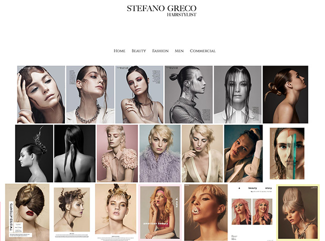 Stefano Greco Best Minimalist Website