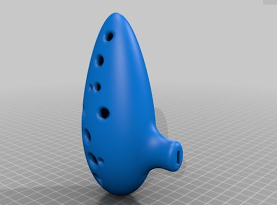 Ocarina 3D printing