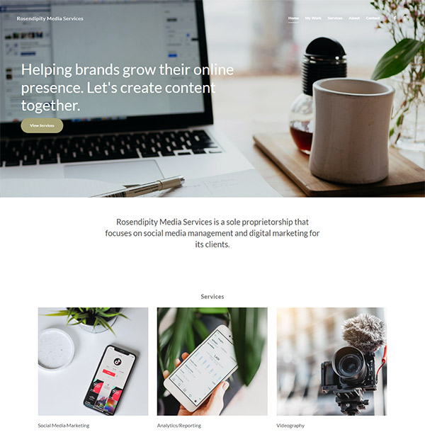 Abby Slusher Portfolio Website Examples