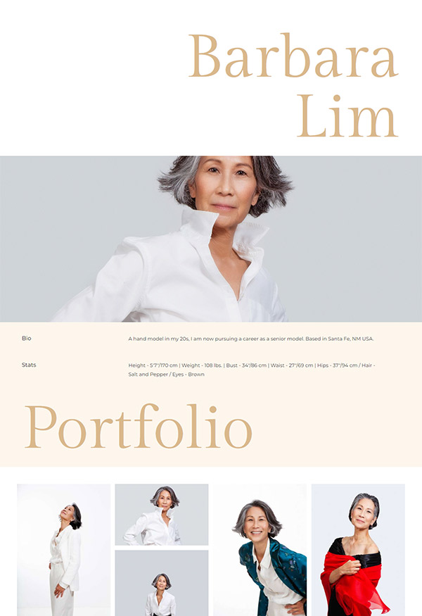 Esempi di siti web di Barbara Lim