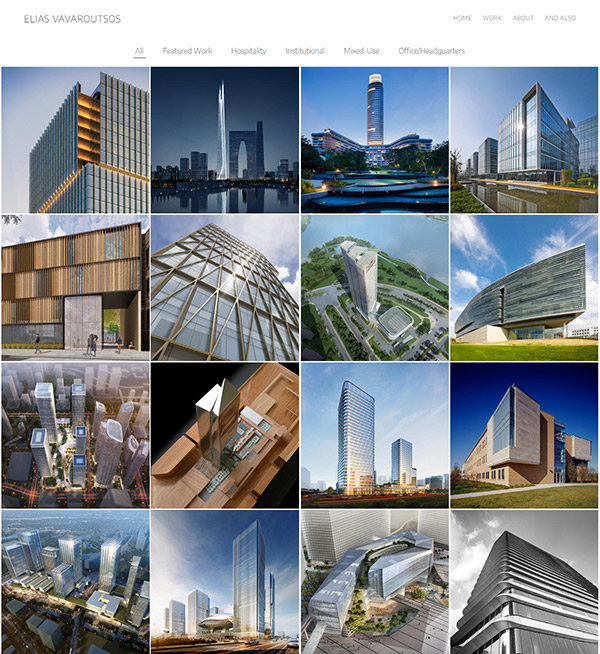 Louis vavaroutsos - Sito web del portfolio del fotografo di architettura - pixpa