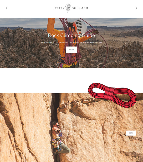 Petey Guillard Portfolio Website Examples
