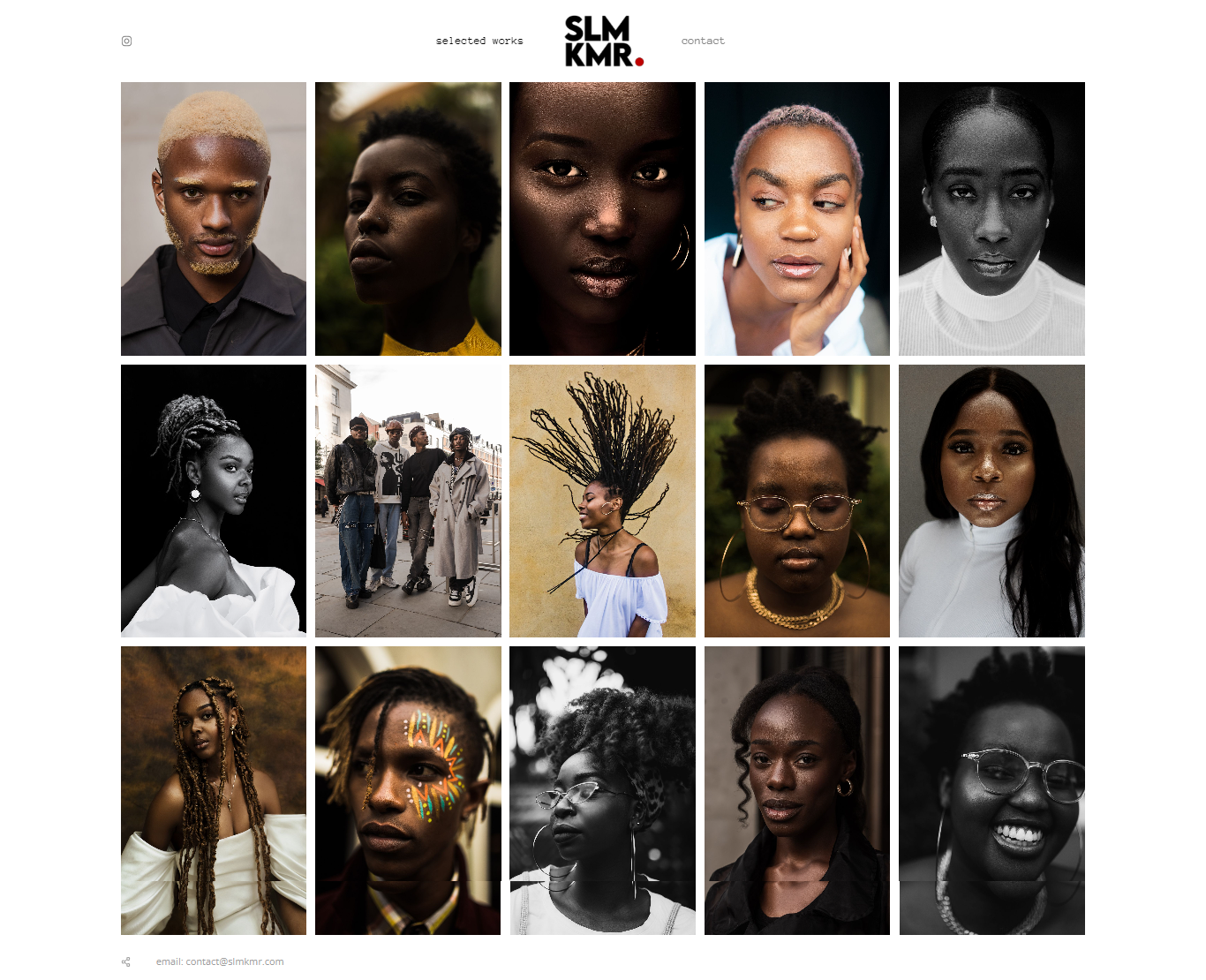 Salima Kamara Portfolio Website Examples